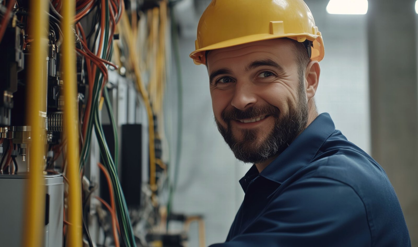 Smiling Buddynoww technician ready to help